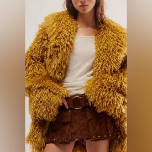 Free People Stargazer Fur Jacket - Picture 4 of 16
